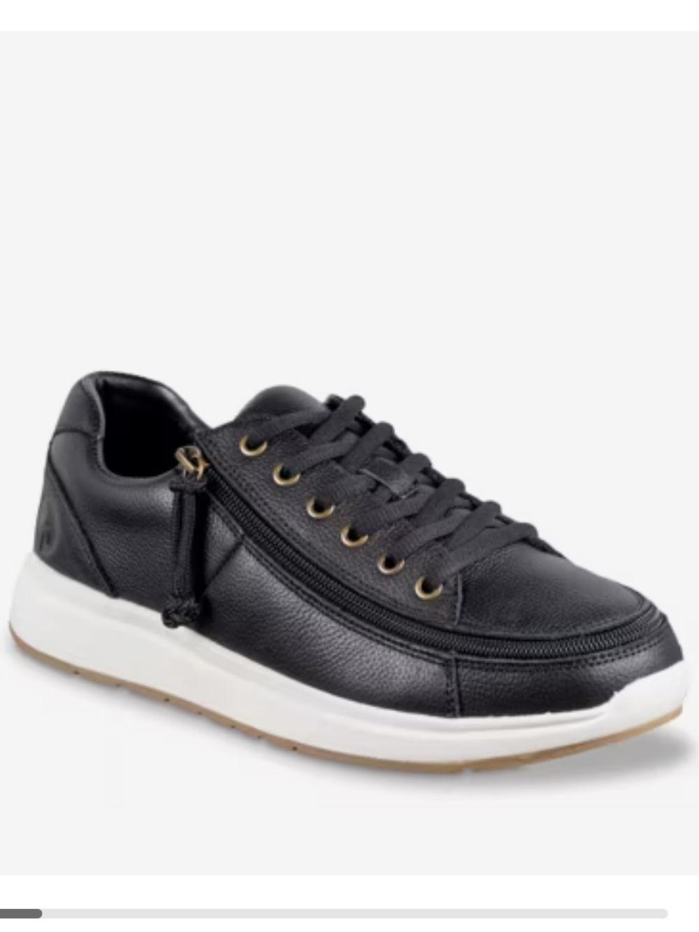 Kids Black and White Athletic Sneakers - Comfort Fit
